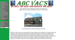 Desktop Screenshot of abcvacs.com